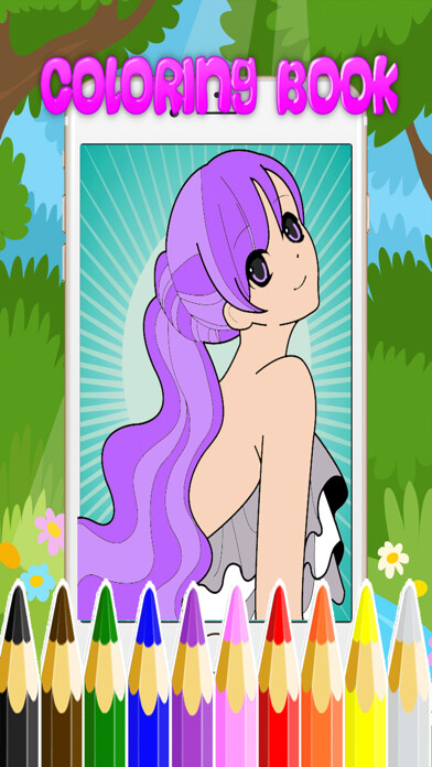 Emulate iPhone app Girl Princess Coloring Pages using MyAndroid Emulate iPhone app Girl Princess Coloring Pages using MyAndroid