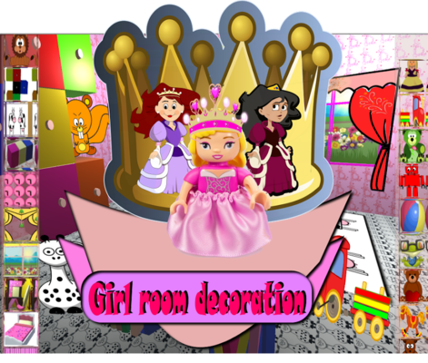 Emulate Android APK Girl room decoration game