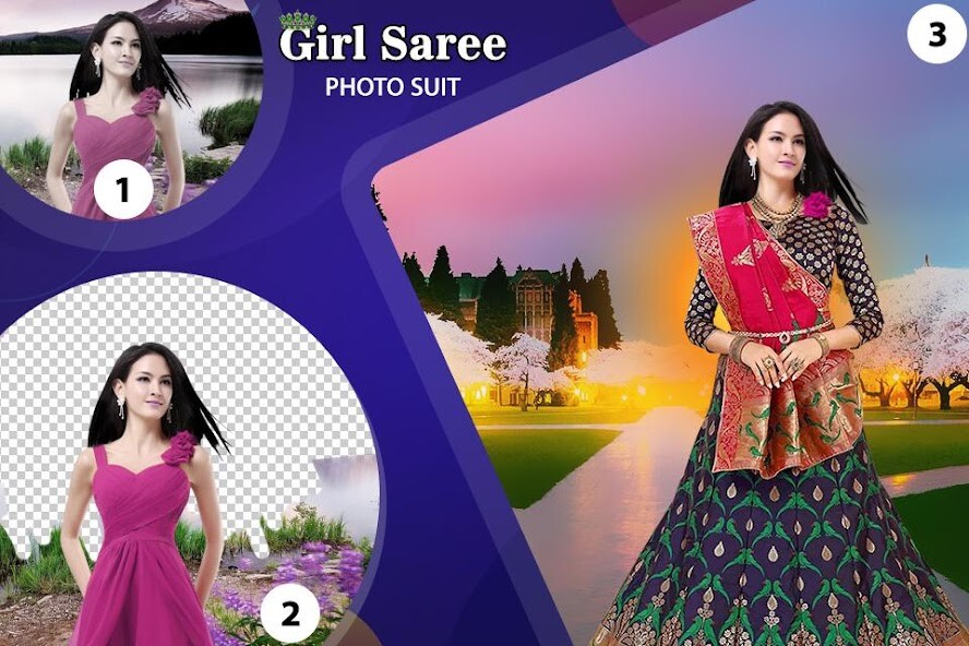 Run android online APK Girl Saree Photo Editor - Saree Photo Suit from MyAndroid or emulate Girl Saree Photo Editor - Saree Photo Suit using MyAndroid