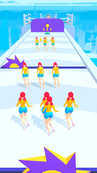 Emulate iPhone app Girls Attack! Join & Clash using MyAndroid