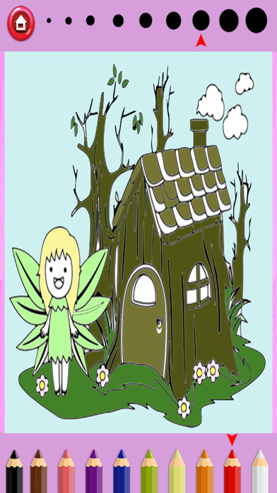 Emulate iPhone app Girls Coloring Book Little Fairies - Game For Kids using MyAndroid Emulate iPhone app Girls Coloring Book Little Fairies - Game For Kids using MyAndroid