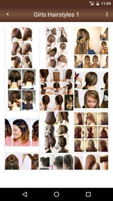 Emulate Android APK Girls Easy Hairstyles Steps