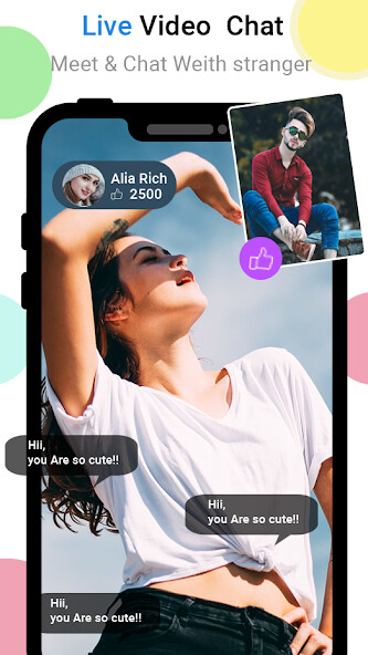 Run android online APK Girls Fake Video Call - Random from MyAndroid or emulate Girls Fake Video Call - Random using MyAndroid