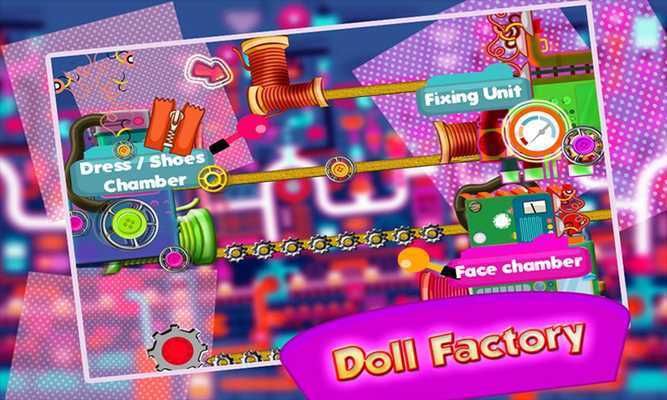 Emulate Android APK Girls Fashion Doll Factory
