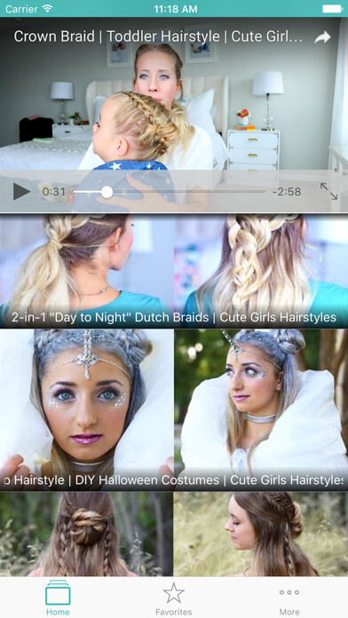 Emulate iPhone app Girls Hairstyles - Cute Hairstyles for Girls using MyAndroid Emulate iPhone app Girls Hairstyles - Cute Hairstyles for Girls using MyAndroid