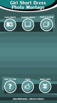 Emulate Android APK Girl Short Dress Photo Montage