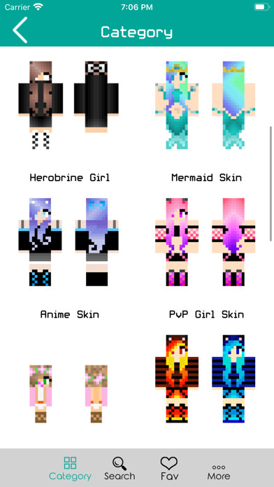 Emulate iPhone app Girl Skins for Minecraft PE !! using MyAndroid Emulate iPhone app Girl Skins for Minecraft PE !! using MyAndroid