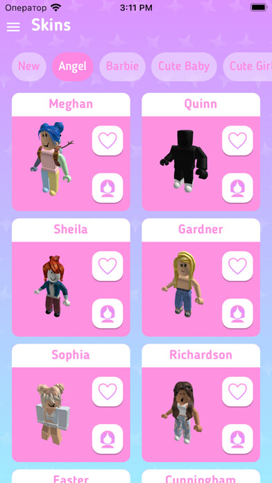 Emulate iPhone app Girl Skins for Roblox Game using MyAndroid
