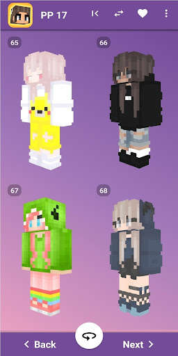 Run android online APK Girl Skins Minecraft from MyAndroid or emulate Girl Skins Minecraft using MyAndroid