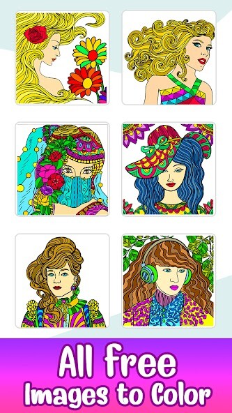 Run android online APK Girls Paint by Number Fashion from MyAndroid or emulate Girls Paint by Number Fashion using MyAndroid