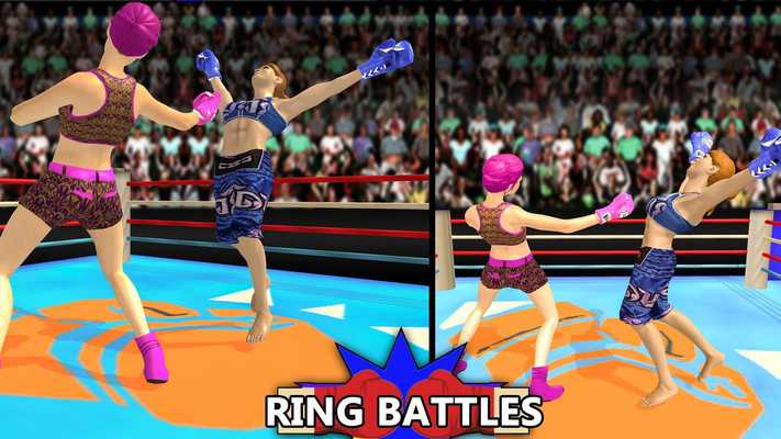Emulate Android APK Girls Real Punch Boxing: World Fighting Champions