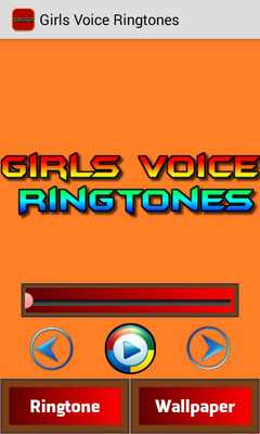 Emulate Android APK Girls Voice Ringtones