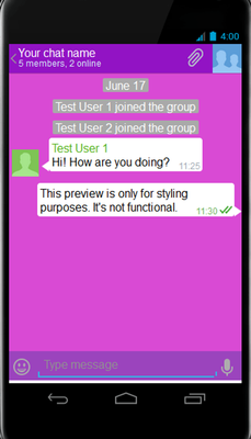 Emulate Android APK Girl talk messenger