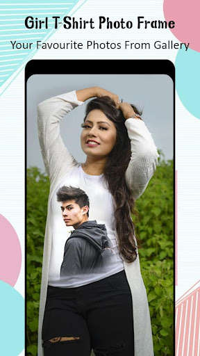 Emulate Android APK Girl T Shirt Photo Frame