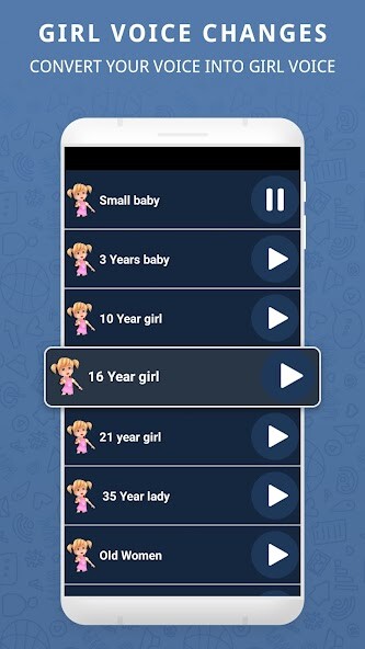 Run android online APK Girl voice changer- Call voice from MyAndroid or emulate Girl voice changer- Call voice using MyAndroid