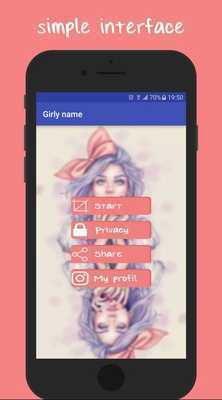 Emulate Android APK Girly name maker