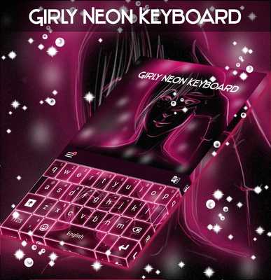 Emulate Android APK Girly Neon Keyboard