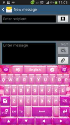 Emulate Android APK Girly Pink Keyboard