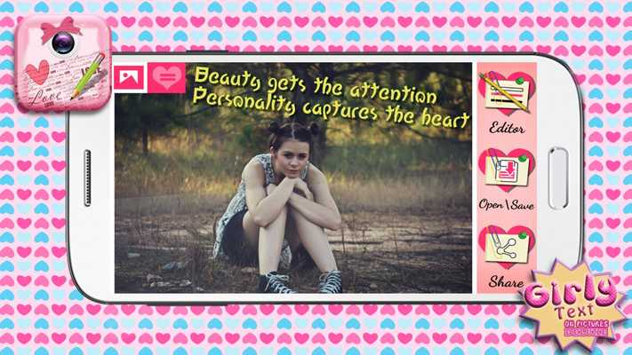 Emulate Android APK Girly Text on Pictures Deluxe Emulate Android APK Girly Text on Pictures Deluxe