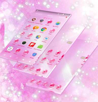 Emulate Android APK Girly Theme for GO Launcher