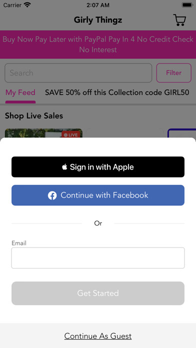 Emulate iPhone app Girly Thingz using MyAndroid Emulate iPhone app Girly Thingz using MyAndroid