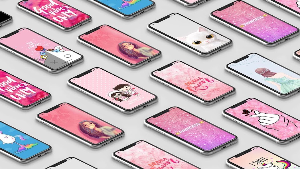 Run android online APK Girly Wallpaper Aesthetic from MyAndroid or emulate Girly Wallpaper Aesthetic using MyAndroid