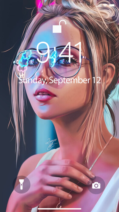 Emulate iPhone app Girly Wallpapers Cute for Girl using MyAndroid Emulate iPhone app Girly Wallpapers Cute for Girl using MyAndroid