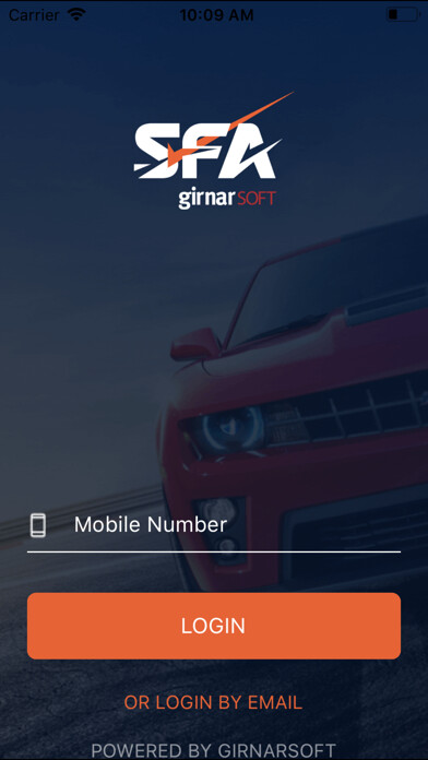 Emulate iPhone app Girnarsoft SFA Used using MyAndroid Emulate iPhone app Girnarsoft SFA Used using MyAndroid