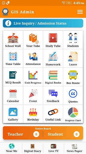 Run android online APK GIS ADMIN from MyAndroid or emulate GIS ADMIN using MyAndroid