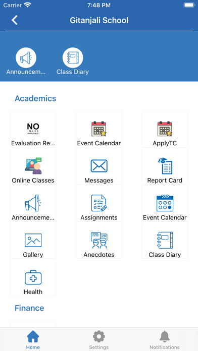 Emulate iPhone app Gitanjali Group Of Schools using MyAndroid Emulate iPhone app Gitanjali Group Of Schools using MyAndroid