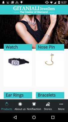 Emulate Android APK GITANJALI JEWELLERS