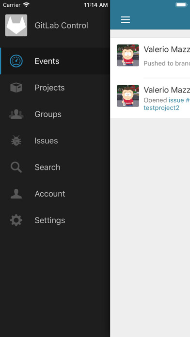 Emulate iPhone app GitLab Control using MyAndroid Emulate iPhone app GitLab Control using MyAndroid