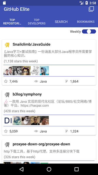 Run android online APK GitRepo Elite for Github from MyAndroid or emulate GitRepo Elite for Github using MyAndroid