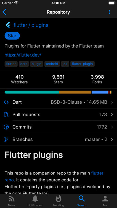 Emulate iPhone app GitTouch using MyAndroid Emulate iPhone app GitTouch using MyAndroid