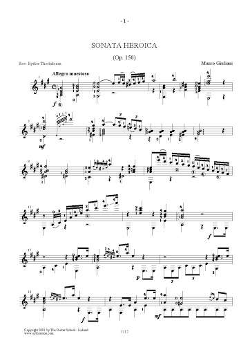 Run android online APK Giuliani Mauro Sonata Heroica from MyAndroid or emulate Giuliani Mauro Sonata Heroica using MyAndroid