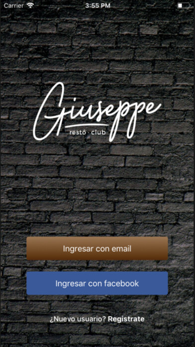 Emulate iPhone app Giuseppe using MyAndroid