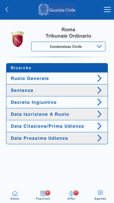 Emulate iPhone app Giustizia Civile using MyAndroid Emulate iPhone app Giustizia Civile using MyAndroid