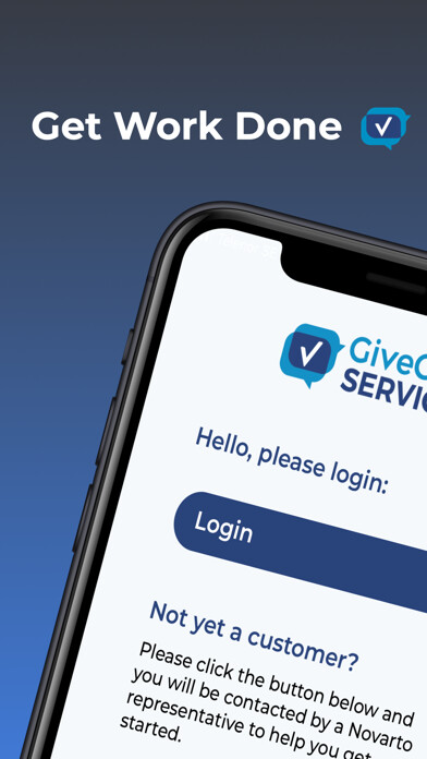 Emulate iPhone app GiveGetService using MyAndroid