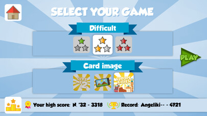 Emulate iPhone app GiveMe2: Picture match using MyAndroid