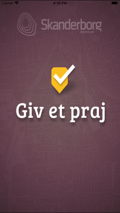 Emulate iPhone app Giv et praj-Skanderborg using MyAndroid