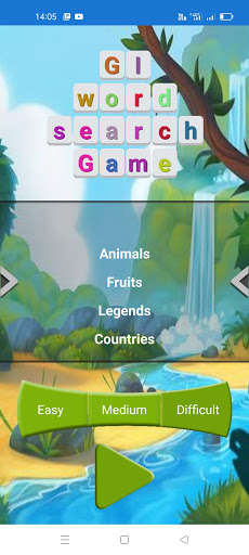 Run android online APK GI word search Game from MyAndroid or emulate GI word search Game using MyAndroid