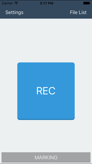 Emulate iPhone app Gizilogger - Voice Recorder using MyAndroid Emulate iPhone app Gizilogger - Voice Recorder using MyAndroid