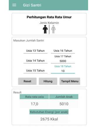 Run android online APK Gizi Santri : Penyusun Menu Makanan di Pesantren from MyAndroid or emulate Gizi Santri : Penyusun Menu Makanan di Pesantren using MyAndroid