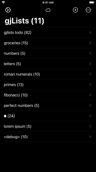 Emulate iPhone app gjLists using MyAndroid Emulate iPhone app gjLists using MyAndroid