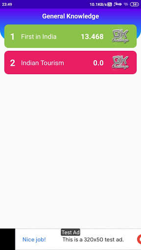 Run android online APK GK Challenge : Lucent General Knowledge based from MyAndroid or emulate GK Challenge : Lucent General Knowledge based using MyAndroid
