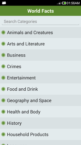 Run android online APK GK Facts: Facts You Never Knew from MyAndroid or emulate GK Facts: Facts You Never Knew using MyAndroid