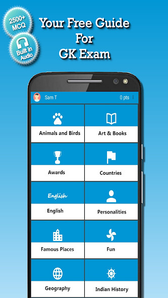 Run android online APK GK - General Knowledge 2022 from MyAndroid or emulate GK - General Knowledge 2022 using MyAndroid