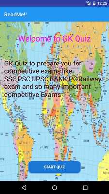 Emulate Android APK GK Quiz Challenge