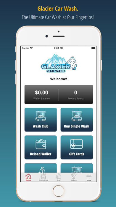 Emulate iPhone app Glacier Car Wash using MyAndroid Emulate iPhone app Glacier Car Wash using MyAndroid