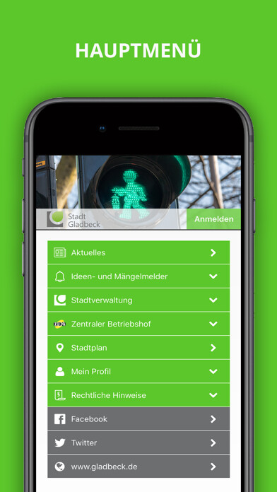 Emulate iPhone app Gladbeck-App using MyAndroid Emulate iPhone app Gladbeck-App using MyAndroid